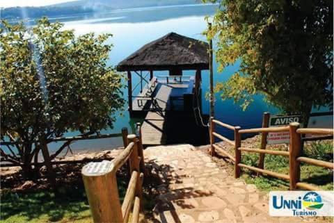 Aldeia Do Lago C204- Com Cozinha , Churrasqueira E Bebidas Liberadas No Parque Aquatico, Internet Banda Larga, Ponto Recarga De Carro Eletrico Caldas Novas Ngoại thất bức ảnh